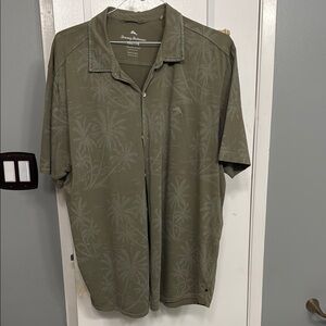 Tommy Bahama Green Relaxed Fit Casual Shirt